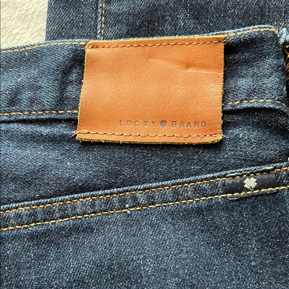 Lucky Brand Dark Blue Straight Jeans - Picture 4 of 4